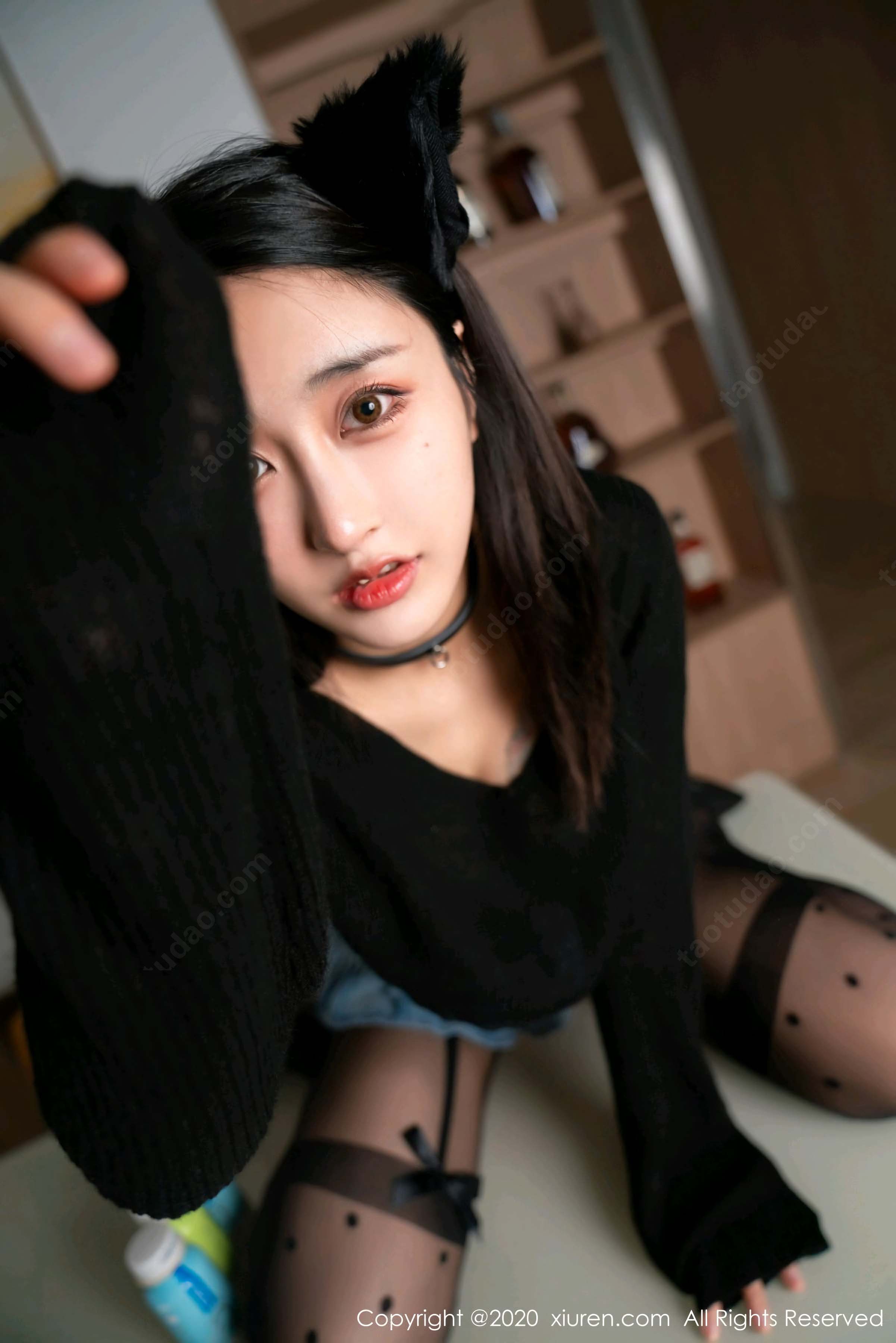 2020.09.04No.2529林子欣Freya黑猫变身主题系列插图4